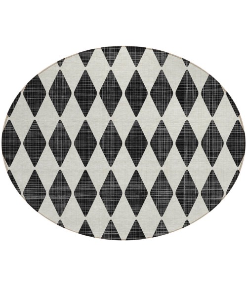 Chantille ACN578 Black 8' x 8' Rug