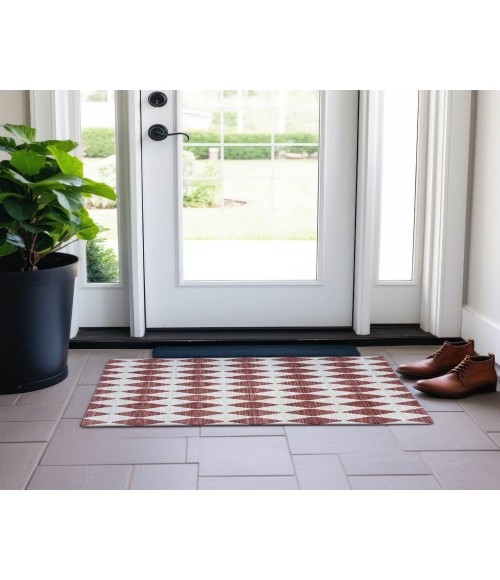 Chantille ACN578 Burgundy 1'8" x 2'6" Rug