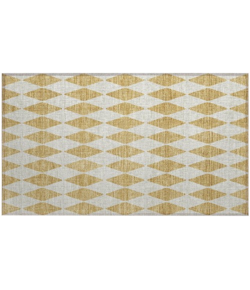 Chantille ACN578 Gold 1'8" x 2'6" Rug
