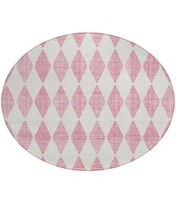 Addison Chantille ACN578 Pink 8 ft. x 8 ft. Round Rug