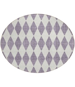 Addison Chantille ACN578 Purple 8 ft. x 8 ft. Round Rug