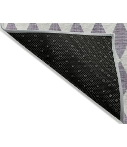Addison Chantille ACN578 Purple 8 ft. x 8 ft. Round Rug