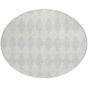 Addison Chantille ACN578 Silver 8 ft. x 8 ft. Round Rug