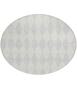 Addison Chantille ACN578 Silver 8 ft. x 8 ft. Round Rug