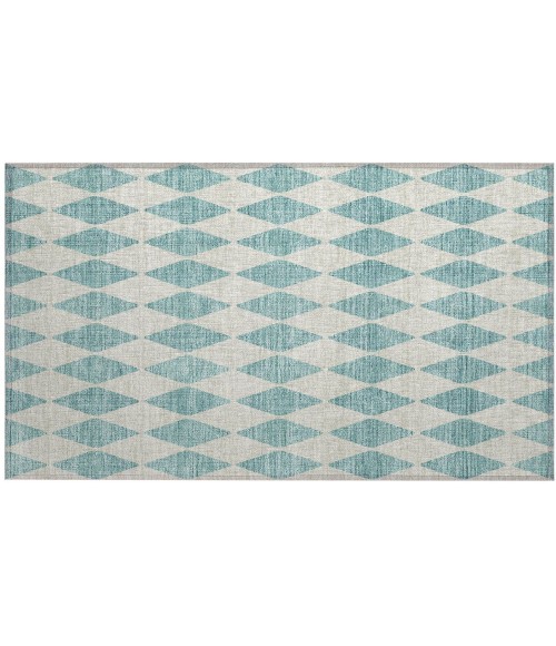 Chantille ACN578 Teal 1'8" x 2'6" Rug
