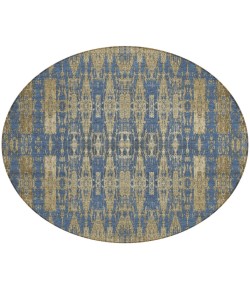 Addison Chantille ACN580 Blue 8 ft. x 8 ft. Round Rug