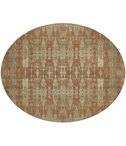 Addison Chantille ACN580 Paprika 8 ft. x 8 ft. Round Rug