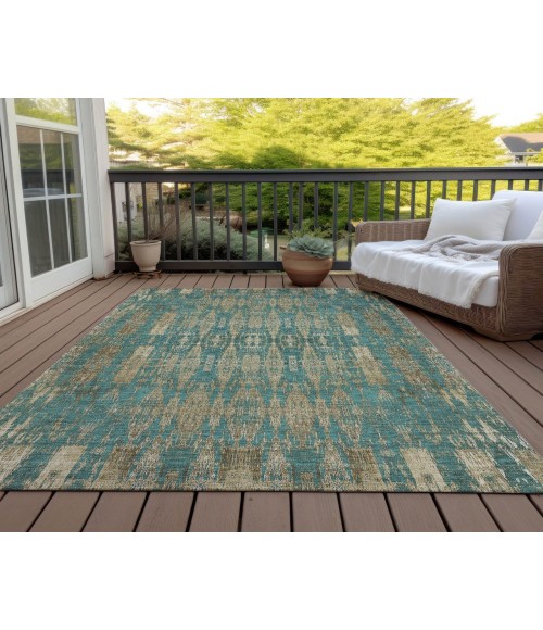 Chantille ACN580 Teal 3' x 5' Rug