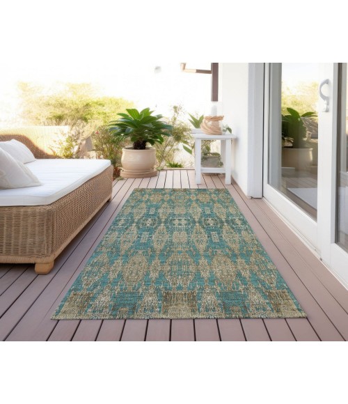 Chantille ACN580 Teal 2'3" x 7'6" Rug