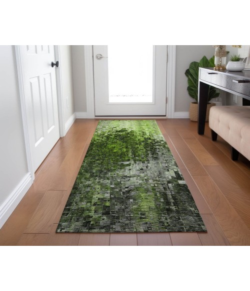 Chantille ACN581 Green 2'3" x 7'6" Rug