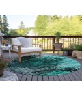Chantille ACN581 Teal 8' x 8' Rug