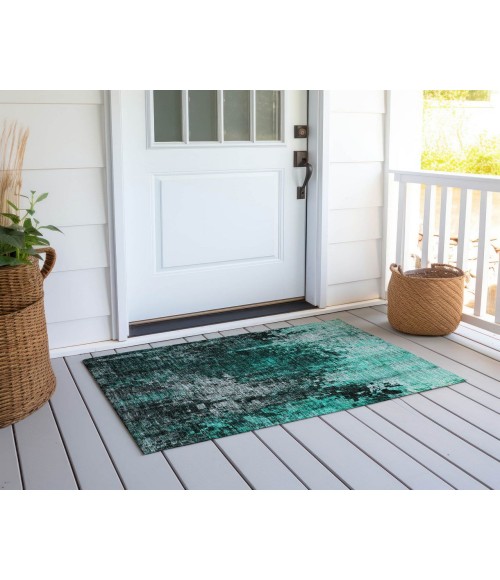 Chantille ACN581 Teal 1'8" x 2'6" Rug