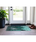 Chantille ACN581 Teal 1'8" x 2'6" Rug