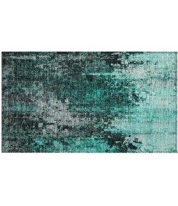 Addison Chantille ACN581 Teal 1 ft. 8 in. x 2 ft. 6 in. Rectangle Rug