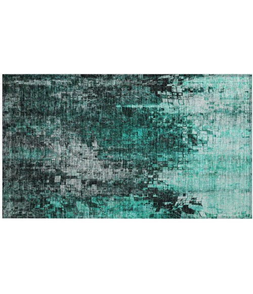 Chantille ACN581 Teal 1'8" x 2'6" Rug