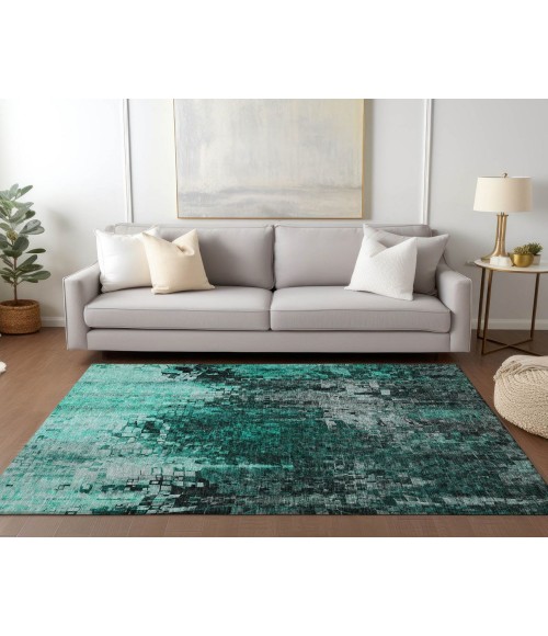 Chantille ACN581 Teal 3' x 5' Rug
