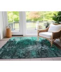 Chantille ACN581 Teal 3' x 5' Rug