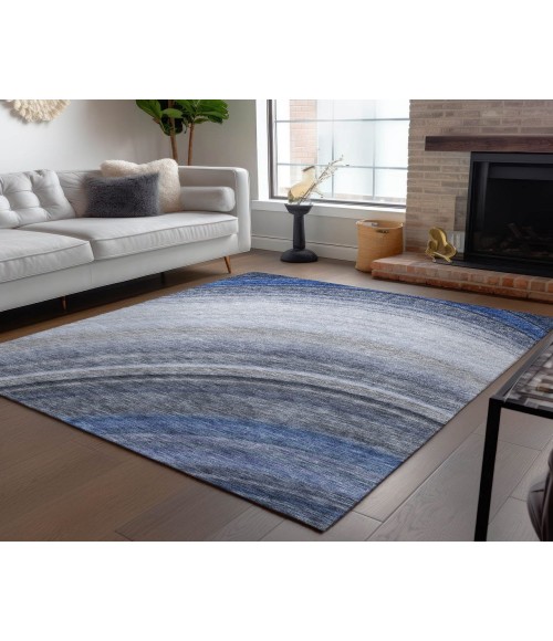 Chantille ACN584 Blue 5' x 7'6" Rug