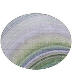 Addison Chantille ACN584 Teal 8 ft. x 8 ft. Round Rug