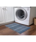 Chantille ACN589 Blue 1'8" x 2'6" Rug