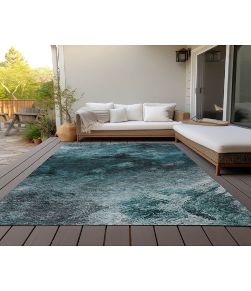 Chantille ACN590 Teal 3' x 5' Rug