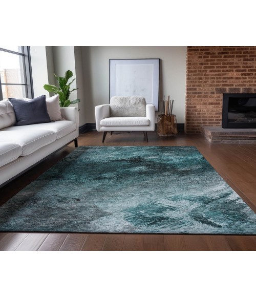 Chantille ACN590 Teal 3' x 5' Rug