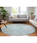 Chantille ACN591 Aqua 8' x 8' Rug