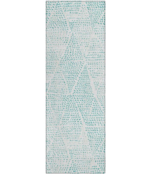 Chantille ACN591 Aqua 2'3" x 7'6" Rug