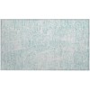 Addison Chantille ACN591 Aqua 1 ft. 8 in. x 2 ft. 6 in. Rectangle Rug