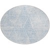 Addison Chantille ACN591 Denim 8 ft. x 8 ft. Round Rug