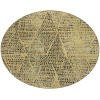 Addison Chantille ACN591 Gold 8 ft. x 8 ft. Round Rug