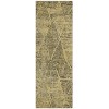 Addison Chantille ACN591 Gold 2 ft. 3 in. x 7 ft. 6 in. Runner Rug