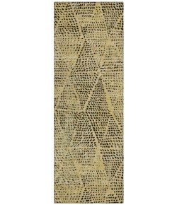 Addison Chantille ACN591 Gold 2 ft. 3 in. x 7 ft. 6 in. Runner Rug