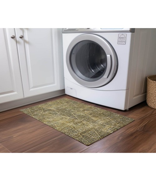 Chantille ACN591 Gold 1'8" x 2'6" Rug
