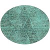 Addison Chantille ACN591 Teal 8 ft. x 8 ft. Round Rug