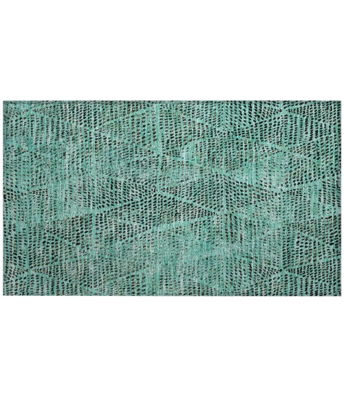 Chantille ACN591 Teal 1'8" x 2'6" Rug