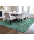 Chantille ACN591 Teal 3' x 5' Rug