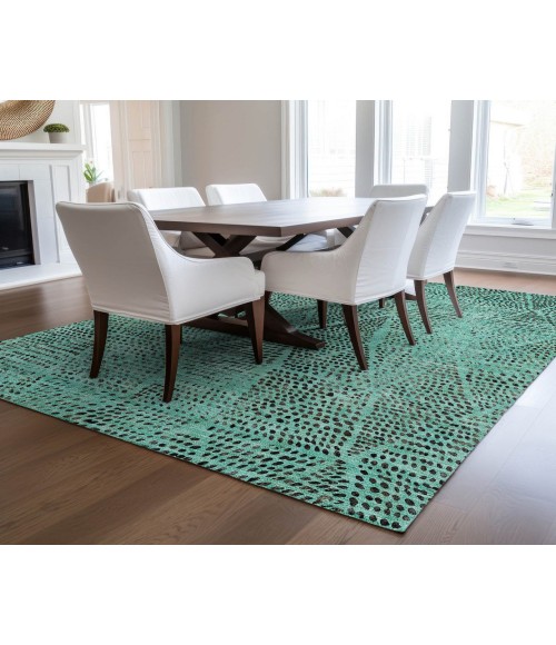 Chantille ACN591 Teal 3' x 5' Rug
