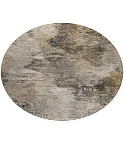 Addison Chantille ACN592 Taupe 8 ft. x 8 ft. Round Rug