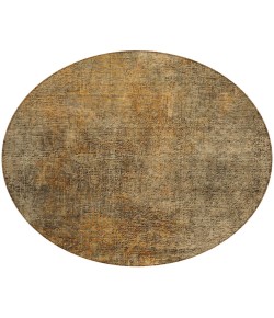 Addison Chantille ACN593 Brown 8 ft. x 8 ft. Round Rug