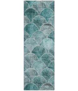 Addison Chantille ACN594 Teal 2 ft. 3 in. x 7 ft. 6 in. Runner Rug