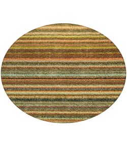 Addison Chantille ACN598 Coral 8 ft. x 8 ft. Round Rug