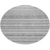Addison Chantille ACN598 Gray 8 ft. x 8 ft. Round Rug