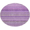 Addison Chantille ACN598 Purple 8 ft. x 8 ft. Round Rug