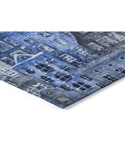 Chantille ACN600 Blue 8' x 10' Rug