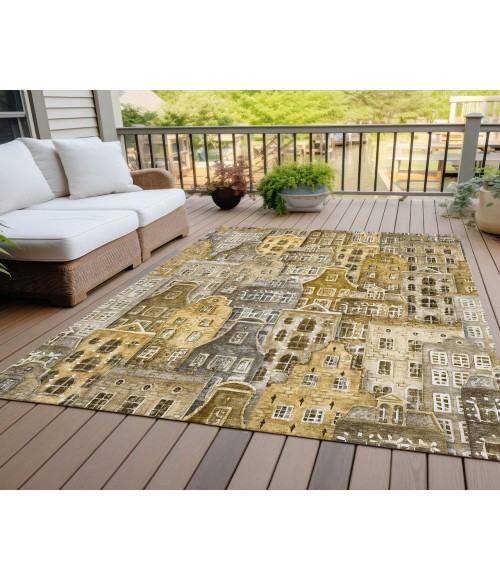 Chantille ACN600 Brown 5' x 7'6" Rug