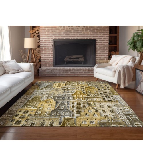 Chantille ACN600 Brown 5' x 7'6" Rug