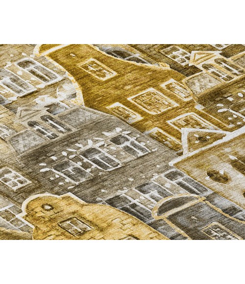 Chantille ACN600 Brown 5' x 7'6" Rug