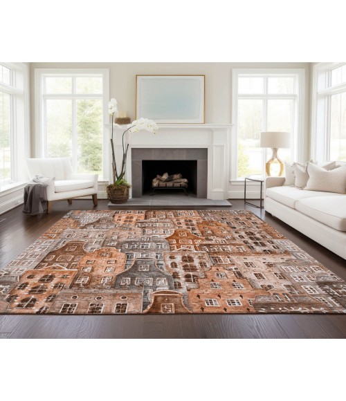 Chantille ACN600 Paprika 5' x 7'6" Rug