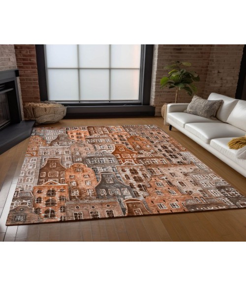 Chantille ACN600 Paprika 5' x 7'6" Rug